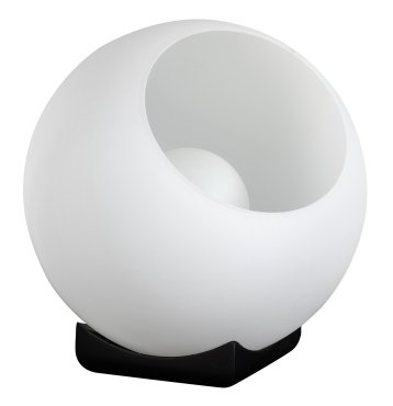 ETH Orb Opal - tafellamp - Ø 35 x 41 cm - zwart en wit