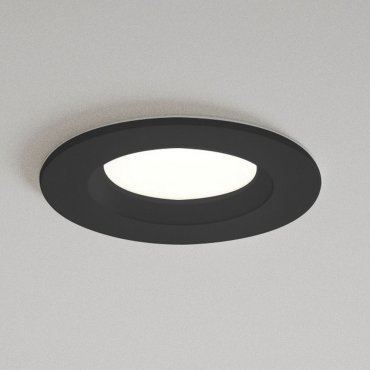Nordlux Tiaki - inbouwspot - Ø 85 mm, Ø 72 mm inbouwmaat - 5,7W dimbare LED incl. - IP65 - zwart