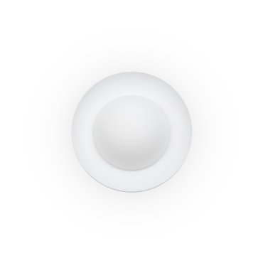 Faro Side - plafondverlichting - Ø 20 x 9 cm - mat wit