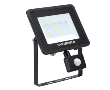 Sylvania Start Flood Flat - verstraler met infraroodsensor - 19 x 23,5 x 5,8 cm - 46W - IP54 - 4000K - zwart