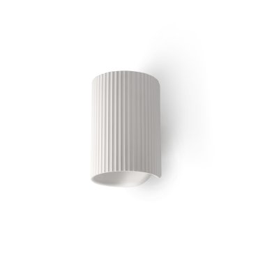 Faro Trama 1L - wandlamp - Ø 12 x 18 cm - wit