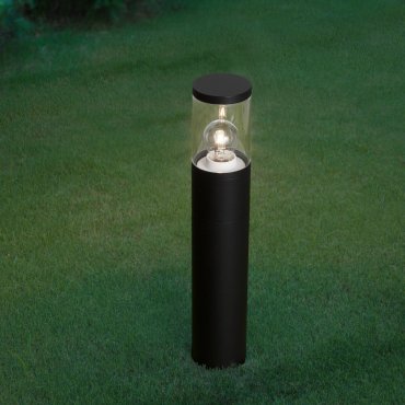 Nova Luce Cetera - tuinpaal - Ø 9 x 50 cm - IP54 - donker antraciet