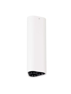 Nova Luce Etho - plafondlamp - 5 x 15 x 5 cm - 6W LED incl. - zandwit en zwart