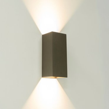 Artdelight Dante XL - wandverlichting - 9 x 10 x 24 cm - licht brons