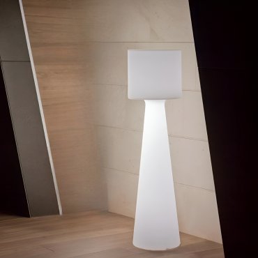 New Garden Grace 140 - buiten vloerlamp - Ø 33 x 140 cm - 22W LED incl. - IP65 - wit