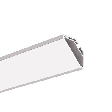 Klus Kopro - hoek ledprofiel - 3,2 x 3,2 cm - geanodiseerd zilver