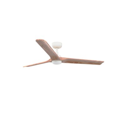 Faro Heywood L - plafondventilator met licht - Ø 132 cm - mat wit en den
