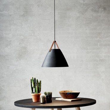 Design for the People Strap 48 - hanglamp - Ø 48 x 356,15 cm - zwart