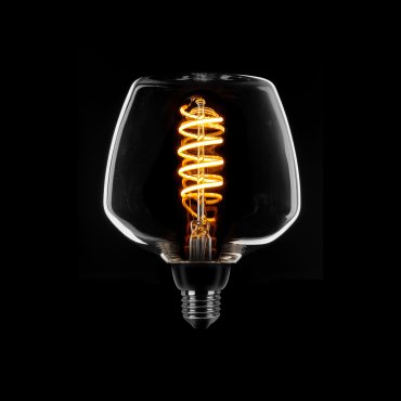 ETH LED Spiral Deco - E27 - dimtone - 8W - 2700K tot 2200K - transparant
