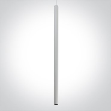 ONE Light Pendant Tubes - hanglamp - Ø 2,6 x 120 cm - 6W LED incl. - wit