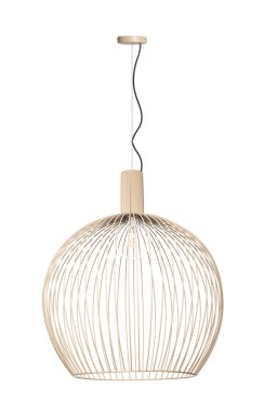 ETH Wire Sand - hanglamp - Ø 60 x 178 cm - zand