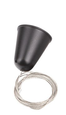 Maxlight - ophangkabel voor 3F-rails - 300 cm - zwart