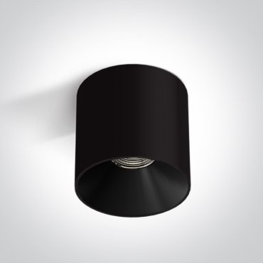 ONE Light Wall &amp; Ceiling LED - opbouwspot 1L - Ø 10 x 10 cm - 18W LED incl. - zwart