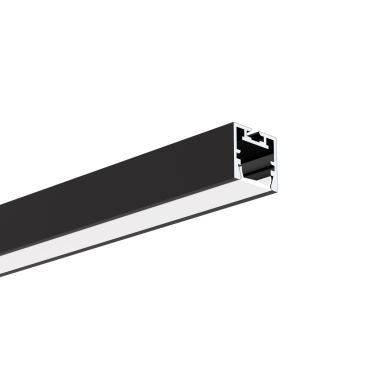 Klus PDS-ZM-PLUS - ledprofiel - 1,4 x 1,5 cm - zwart