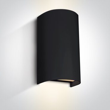 ONE Light GU10 Outdoor Cylinder Lights - buiten wandlamp - 11 x 8,3 x 19,5 cm - IP65 - zwart