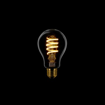ETH Standard Spiral LED Filament - E27 - 3 stappen dimbaar - 7W - 1800K  - gerookt