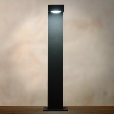 Lucide Texas II - tuinpaal - 6 x 15 x 40 cm - 6W LED incl. - IP54 - antraciet