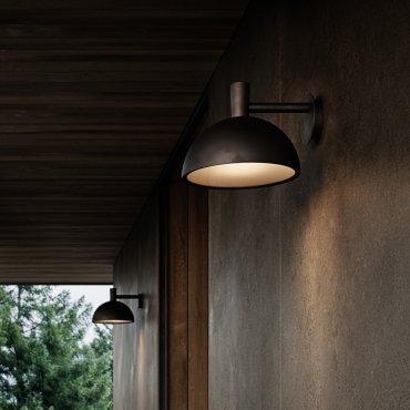 Nordlux Arki - buiten wandverlichting - 35 x 27,6 cm - IP54 - zwart