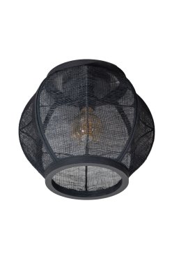 ETH Fabric - plafondlamp - Ø 33 x 28,5 cm - zwart