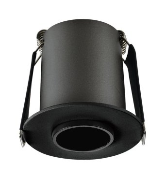 Integral Mini 35 inbouwspot - Ø 50 mm, Ø 45 mm inbouwmaat - 3,3W LED incl. - zwart