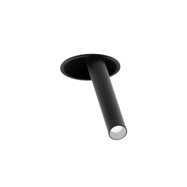 Nova Luce Zetan - inbouwspot - Ø 92 mm, Ø 82 mm inbouwmaat - 5W LED incl. - zwart