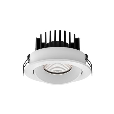 Nova Luce Blade - inbouwspot - Ø 90 mm, Ø 80 mm inbouwmaat - 12W LED incl. - IP65 - wit