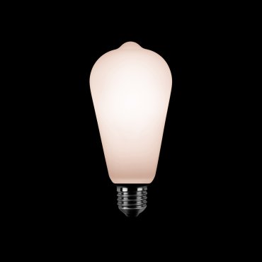 ETH Edison ST64 LED - E27 - 3 stappen dimbaar - 1W/2W/4W - 2200K  - opaal