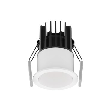 Nova Luce Bree - inbouwspot - Ø 56 mm, Ø 50 mm inbouwmaat - 7W LED incl. - IP32 - wit