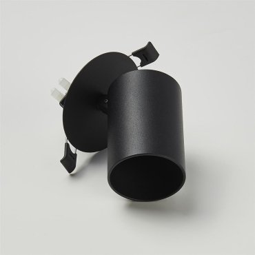 Projectlight Phoebe - inbouwspot - Ø 10 x 11,3 cm, inbouwmaat Ø 60 mm - zwart