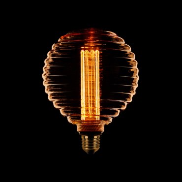 ETH Deco Filament LED - E27 - 3 stappen dimbaar - 1W/2,5W/5W - 1800K - goud