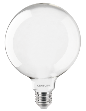 Century Italia LED filament lamp - Ø 12,5 x 17 cm - E27 - 16W niet dimbaar - 3000K - opaal