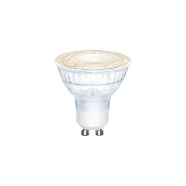 Nordlux Smart LED spot - slimme verlichting - Ø 5 x 5,5 cm - GU10 - 5W - dimfunctie en instelbare lichtkleur via app - wit/transparant