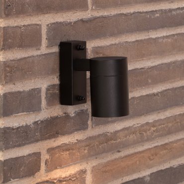 Nordlux Tin Down - buiten wandverlichting - 6 x 12 x 11,5 cm - IP54 - zwart