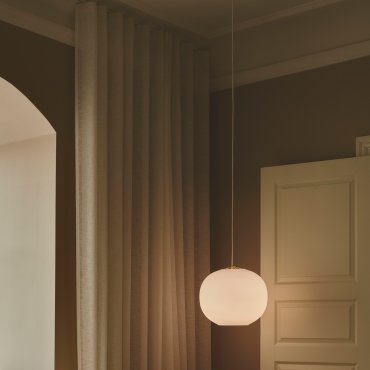 Design For The People Navone - hanglamp - Ø 40 x 343,4 cm - wit