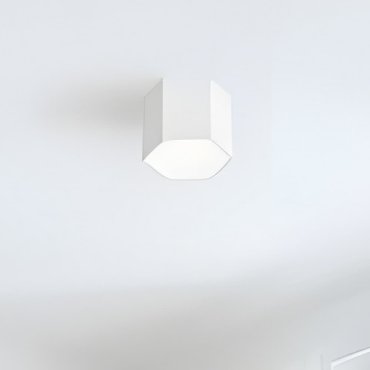 Nova Luce Samba - plafondlamp - 25 x 20 cm - 10W LED incl. - zandwit