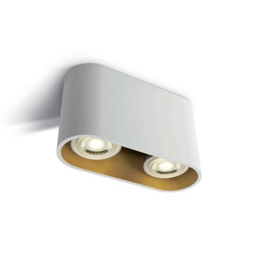 SHOWROOMMODEL - ONE Light GU10 Decorative Cylinders - plafondverlichting - 16 x 6 x 9,4 cm - wit