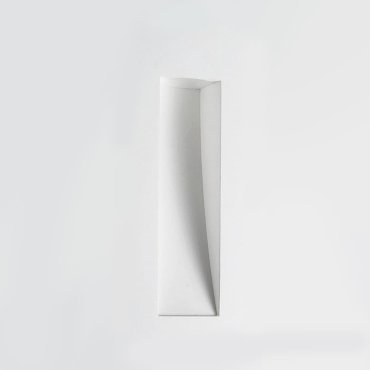 Nova Luce Cirocco - inbouw wandverlichting - 24 x 11 cm - wit gips