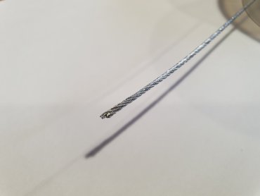 Verzinkte staalkabel - Ø 1,5 mm - per 100 cm
