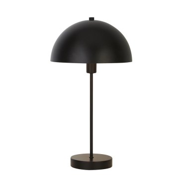 Searchlight Mushroom - tafellamp - Ø 25 x 46 cm - zwart