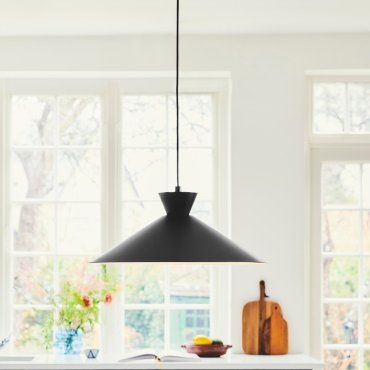 Nordlux Dial - hanglamp - Ø 45 x 217,5 cm - zwart