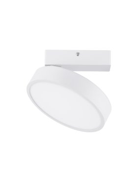 Nova Luce Perfect Profile - plafondlamp - Ø 20 x 9,5 cm - 20W dimbare LED incl. - wit