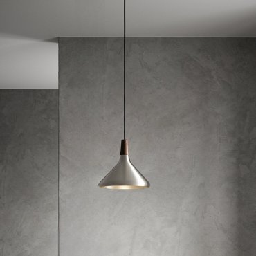 Design for the People Nori 27 - hanglamp - Ø 27 x 33,5 cm - geborsteld staal