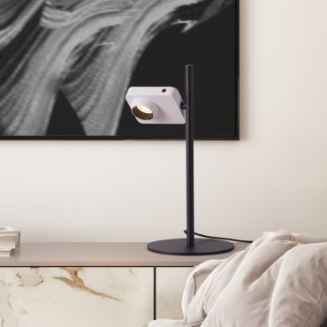 Nova Luce Kedros - tafellamp - 22 x 46 x 27 cm - 9W dimbare LED incl. - wit