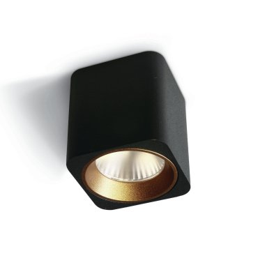SHOWROOMMODEL - ONE Light Chill Out LED Cylinders - opbouwspot 1L - 6 x 6 x 6,5 cm - 7W dimbare LED incl. - zwart