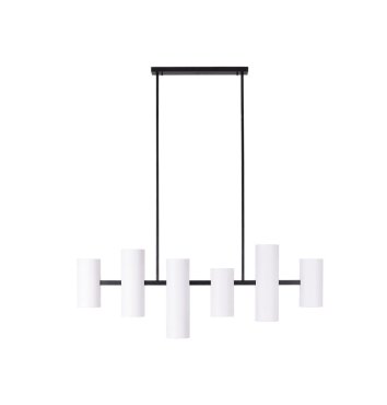 Maxlight Laxer - hanglamp - 128 x 142 cm - zwart en wit