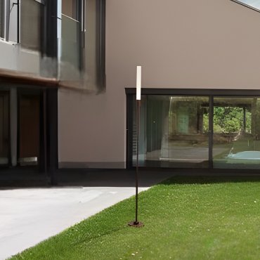 Nova Luce Slot - tuinpaal - Ø 2,5 x 100 cm - 4W LED incl. - IP65 - corten
