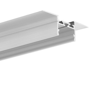 KLUS Giza-ll-t - inbouw LED profiel voor 16mm gipsplaat - 2,6 cm vensterbreedte - aluminium