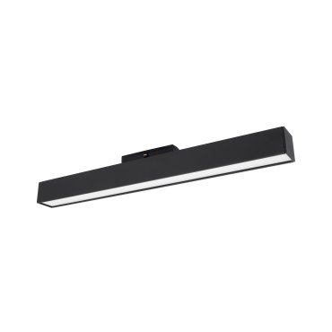 Nova Luce Rieti - armatuur voor magnetisch profielsysteem - 40,2 x 3,5 x 5,1 cm - 22W LED incl. - zwart - witte lichtkleur