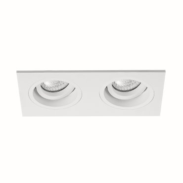 Zuma Line Chuck DL2 Next - inbouwspot - 190 x 95 mm, 175 x 80 mm inbouwmaat - wit
