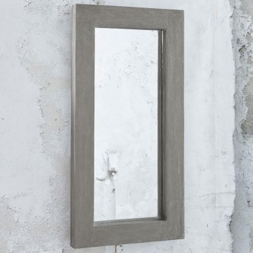 SHOWROOMMODEL - Vico Stuco - spiegel zonder verlichting - 100 x 50 x 8 cm - beton ciré